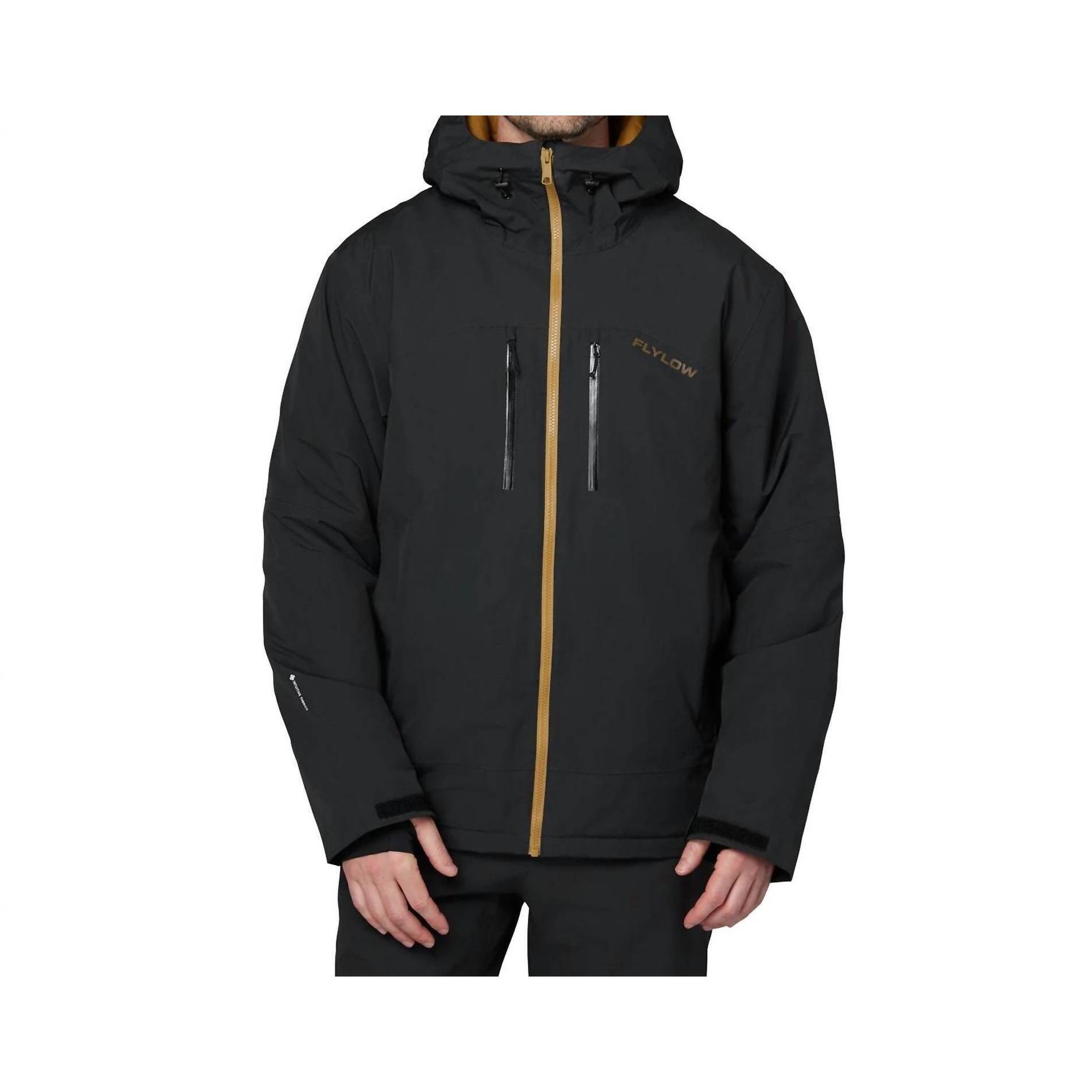 New Flylow Gear Roswell Long Sleeve Jacket In Black